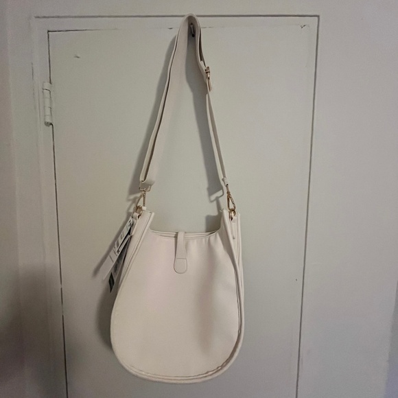 Off-white Crossbody Bag by Ah-dorned NY - Picture 10 of 11